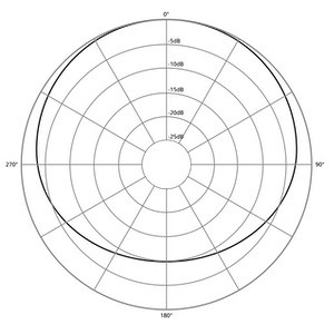 Was ist ein bidirektionales oder Achtermikrofon? 18 Frequenzgangdiagramm Subniere/breite Polarniere