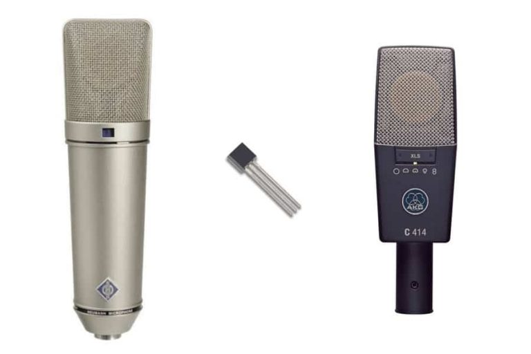 ¿Qué son los FET y cuál es su función en el diseño de micrófonos?